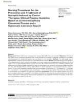 Nursing Procedures for the Prevention and Treatment of Mucositis Induced by Cancer Therapies: Clinical Practice Guideline Based on an Interdisciplinary Consensus Process and a Systematic Literature Search