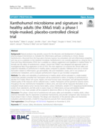 Xanthohumol microbiome and signature in healthy adults (the XMaS trial): a phase I triple-masked, placebo-controlled clinical trial