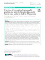 Overview of international naturopathic practice and patient characteristics: results from a cross-sectional study in 14 countries