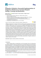 Integrative Pediatrics: Successful Implementation of Integrative Medicine in a German Hospital Setting-Concept and Realization
