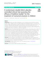 A randomised, double-blind, placebo-controlled clinical trial assessing the efficacy of bedtime buddy® for the treatment of nocturnal enuresis in children