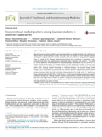 Unconventional medical practices among Ghanaian students: A university-based survey