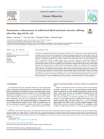 Performance enhancement of rubberised-alkali-activated-concrete utilising ultra-fine slag and fly ash