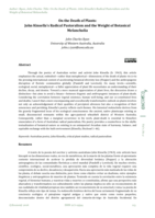 On the Death of Plants: John Kinsella’s Radical Pastoralism and the Weight of Botanical Melancholia