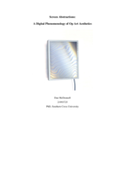 Screen abstractions : a digital phenomenology of op art aesthetics
