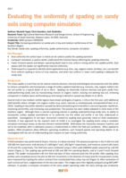 Evaluating the uniformity of spading on sandy soils using computer simulation