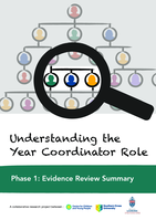 Understanding the Year Coordinator Role: Phase 1: Evidence Review Summary