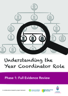 Understanding the Year Coordinator Role in Catholic Secondary Schools in the Lismore Diocese: Phase 1: Evidence Review