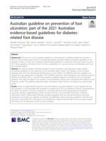 Australian guideline on prevention of foot ulceration: part of the 2021 Australian evidence-based guidelines for diabetes-related foot disease