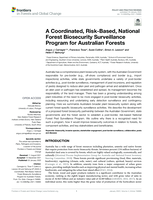 A Coordinated, Risk-Based, National Forest Biosecurity Surveillance Program for Australian Forests
