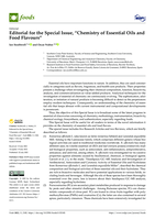 Editorial for the Special Issue, “Chemistry of Essential Oils and Food Flavours”