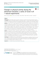 Changes in physical activity during the retirement transition: a series of novel n-of-1 natural experiments