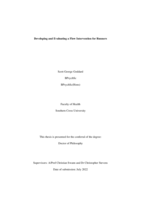 Developing and evaluating a flow intervention for runners