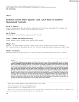 Bottom Currents Affect Spanner Crab Catch Rates in Southern Queensland, Australia