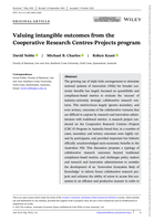 Valuing intangible outcomes from the Cooperative Research Centres-Projects program