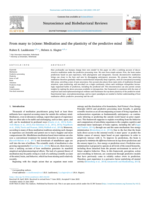 From many to (n)one: Meditation and the plasticity of the predictive mind
