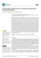 Low-Cost Nitric Oxide Sensors: Assessment of Temperature and Humidity Effects