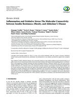 Inflammation and Oxidative Stress: The Molecular Connectivity between Insulin Resistance, Obesity, and Alzheimer’s Disease