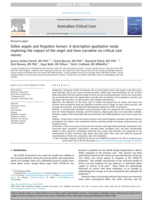 Fallen angels and forgotten heroes: A descriptive qualitative study exploring the impact of the angel and hero narrative on critical care nurses