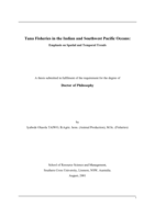 Tuna fisheries in the Indian and southwest Pacific Oceans: with emphasis on spatial and temporal trends