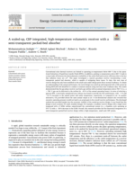 A scaled-up, CSP integrated, high-temperature volumetric receiver with a semi-transparent packed-bed absorber