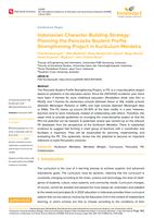 Indonesian Character Building Strategy: Planning the Pancasila Student Profile Strengthening Project in Kurikulum Merdeka