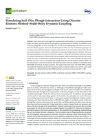 Simulating Soil–Disc Plough Interaction Using Discrete Element Method–Multi-Body Dynamic Coupling