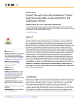 Impact of environmental variables on Dubas bug infestation rate: A case study from the Sultanate of Oman