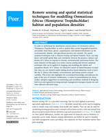 Remote sensing and spatial statistical techniques for modelling Ommatissus lybicus (Hemiptera: Tropiduchidae) habitat and population densities