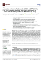Association of Genetic Variances in ADRB1 and PPARGC1a with Two-Kilometre Running Time-Trial Performance in Australian Football League Players: A Preliminary Study