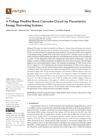 A Voltage Doubler Boost Converter Circuit for Piezoelectric Energy Harvesting Systems