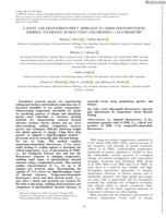 A novel and high-throughput approach to assess photosynthetic thermal tolerance of kelp using chlorophyll [alpha] fluorometry