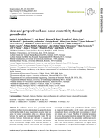 Ideas and perspectives: Land–ocean connectivity through groundwater