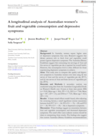 A longitudinal analysis of Australian women's fruit and vegetable consumption and depressive symptoms