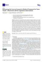 Reforming the Law on Consent to Medical Treatment for Trans Youth: A Renewed Call for Legislative Intervention