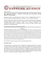 The Agreement Between a Portable Contact-Mat and Force-Plates During Bilateral Vertical Jumps