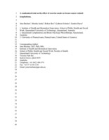 A Randomized Trial on the Effect of Exercise Mode on Breast Cancer-Related Lymphedema