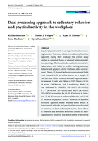 Dual processing approach to sedentary behavior and physical activity in the workplace