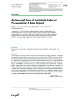 An Unusual Case of Lorlatinib-Induced Pneumonitis: A Case Report