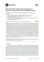 How Does Diet Change with A Diagnosis of Diabetes? Protocol of the 3D Longitudinal Study