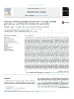 Simulation of enteric pathogen concentrations in locally-collected greywater and wastewater for microbial risk assessments
