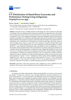 UV Disinfection of Hand-Rinse Greywater and Performance Testing Using Indigenous Staphylococcus spp