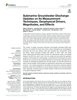 Submarine Groundwater Discharge: Updates on Its Measurement Techniques, Geophysical Drivers, Magnitudes, and Effects