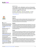 The health care utilisation&nbsp;and out-of-pocket expenditure associated with Australian stroke survivors aged 55 and over