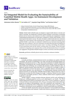 An Integrated Model for Evaluating the Sustainability of Gamified Mobile Health Apps: An Instrument Development and Validation