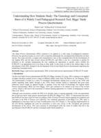 Understanding How Students Study: The Genealogy and Conceptual Basis of A Widely Used Pedagogical Research Tool, Biggs’ Study Process Questionnaire