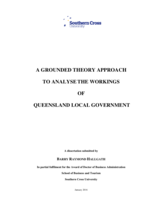 A Grounded Theory Approach to Analyse the Workings of Queensland Local Government