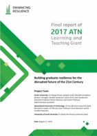 Building graduate resilience for the disrupted future of the 21st Century