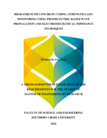 High-strength Concrete Curing (Strength Gain) Monitoring Using Piezoelectric-based Wave Propagation and Electromechanical Impedance Techniques