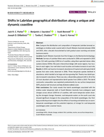 Shifts in Labridae geographical distribution along a unique and dynamic coastline